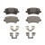 Задни накладки 0 986 494 641 Volvo Ford