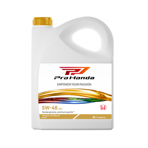 Двигателно масло 5W40 4L 08232P99E4LPRO 08232-P99-E4LPRO Honda
