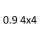 0.9 4x4 312PXG1A 312 A2.000 86 к.с. 2012-