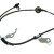 Заден ляв датчик Abs HCAMZ044 HCA-MZ-044 Mazda 6 GH