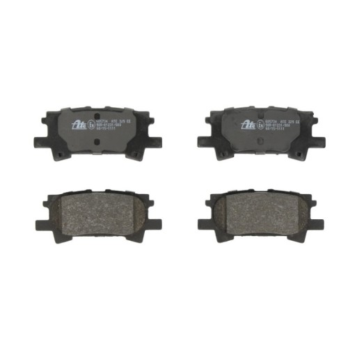 Задни накладки 13.0460-5734.2 Lexus Toyota