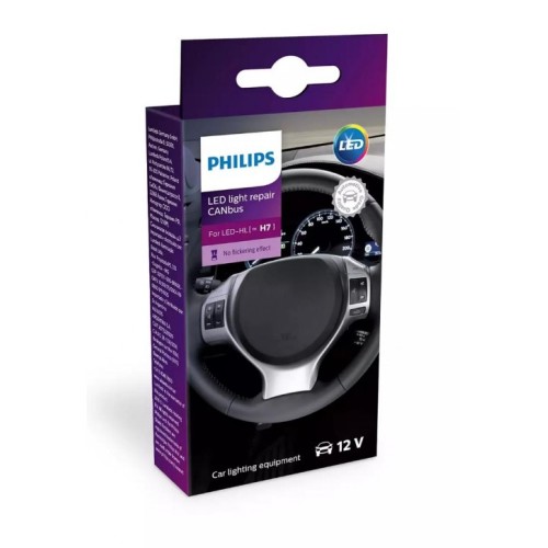 LED Canbus адаптер H7 12V Philips