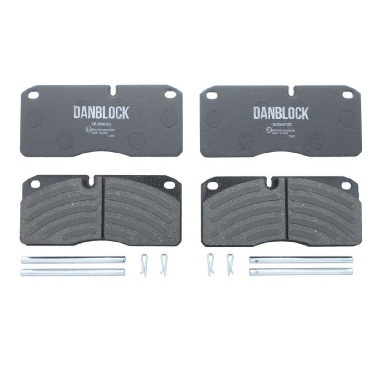 Предни задни накладки DB 2906782 Iveco