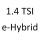 1.4 TSI e-Hybrid DGEA 204 к.с. 2020-