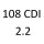 108 CDI 2.2 638 194 OM 611 980 82 к.с. 1999-2003