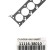 Гарнитура 1111638010 11116-38010 глава лява Toyota Lexus