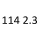 114 2.3 638 034 638 094 M 111 978 M 111 980 143 к.с. 1997-2003