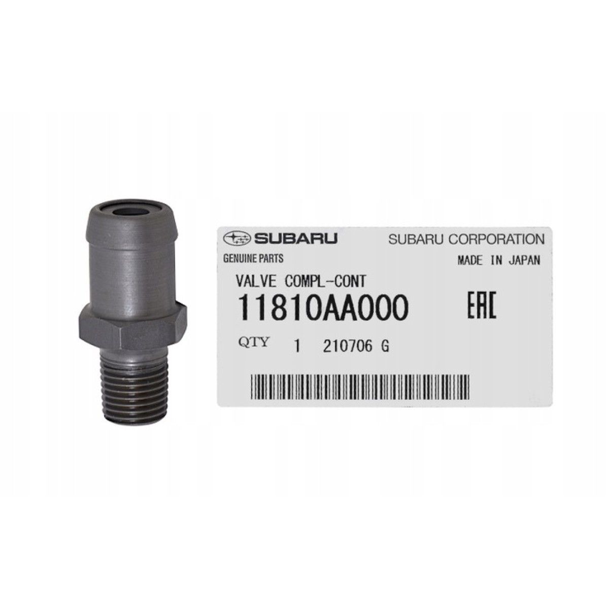 Клапан 11810AA000 11810-AA000 картерни газове Subaru
