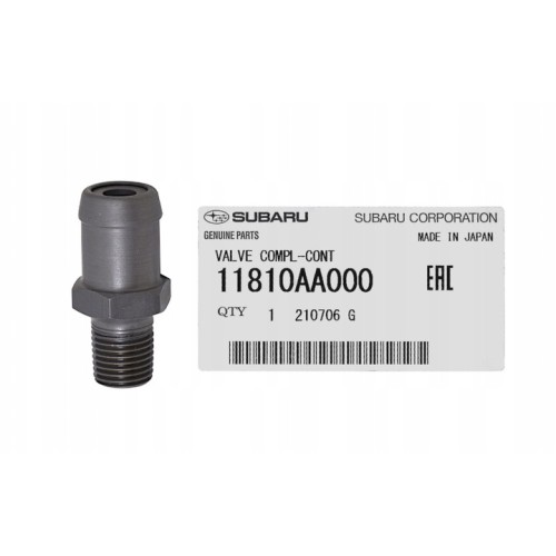 Клапан 11810AA000 11810-AA000 картерни газове Subaru