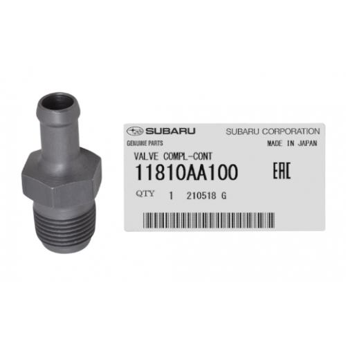Клапан 11810AA100 11810-AA100 картерни газове Subaru