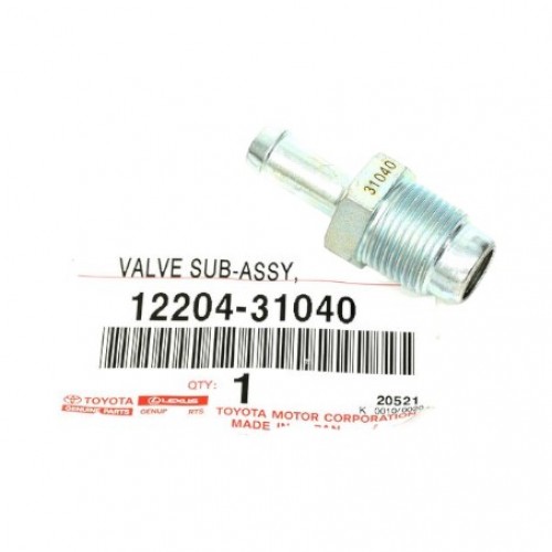 Клапан картерни газове Pcv 1220431040 12204-31040 Toyota Lexus