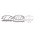 Предни накладки 1226.02 Hyundai Kia Ssangyong