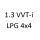 1.3 VVT i LPG 4x4 K3 VE 86 к.с. 2009-2009