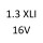 1.3 XLI 16V EE101 4E FE 88 к.с. 1992-1995
