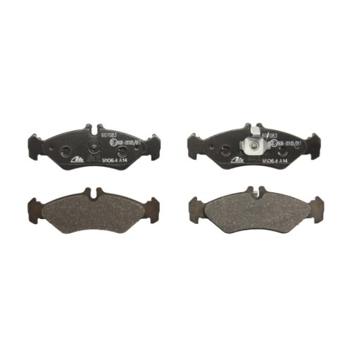 Задни накладки 13.0460-7083.2 Mercedes VW