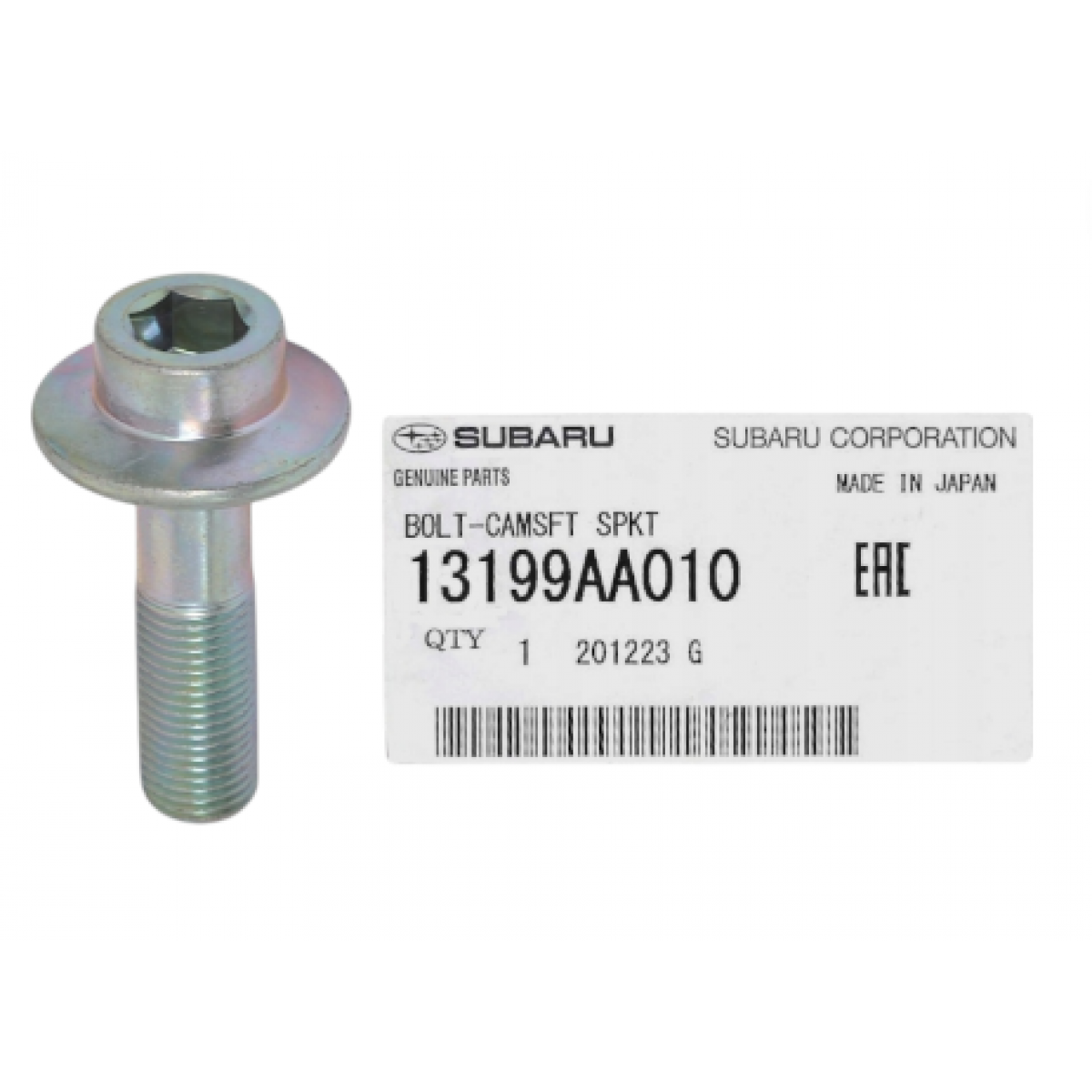 Болт зъбно колело разпределителен вал 13199AA010 13199-AA010 Subaru