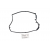 Гарнитура капак клапани дясна 13270AA162 13270-AA162 Subaru