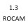 1.3 ROCAM A9JA 75 к.с. 2002-2004