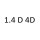 1.4 D 4D NLP10 1ND TV 75 к.с. 2001-2005