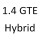 1.4 GTE Hybrid CUKB DGEA 204 к.с. 2014-2020