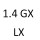 1.4 GX LX GA14DE 75 к.с. 1995-2000