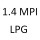 1.4 MPI LPG 72 к.с. K7J 714 2009-