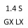 1.4 S GX LX GA14DE 75 к.с. 1995-2000