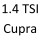 1.4 TSI Cupra CTJC CTHE CAVE 180 к.с. 2009-2015