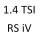 1.4 TSI RS iV DGEA 245 к.с. 2020-