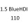 1.5 BlueHDI 110 UDYHSK YHS DV5RCE 110 к.с. 2021-
