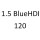 1.5 BlueHDi 120 2CYHXX YHX DV5RC 120 к.с. 2018-