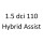 1.5 dCi 110 Hybrid Assist J9AE K9K 500 K9K 502 110 к.с. 2017-