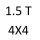 1.5 T 4WD 143 к.с 2013-