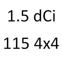 1.5 dCi 115 4x4 HMAD K9K 874 K9K 878 116 к.с. 2017-