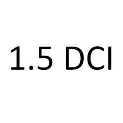 1.5 DCI K9K 628 90 к.с. 2016-