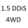 1.5 DDIiS 4WD SN415D K9K 700 2003-