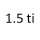 1.5 Ti UEJB UEJE 112 к.с. 2013-