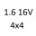 1.6 16V 4x4 HD-C 1988-1993 86 к.с карбуратор