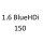1.6 BlueHDi 150 AHX DW10FD 150 к.с. 2018-