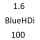 1.6 BlueHDi 100 BHY 99 к.с. 2014-
