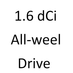 1.6 dCi All-wheel Drive R9M 130 к.с. 2011-2013