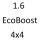 1.6 EcoBoost 4x4 JQMA JQMB 150 к.с. 2013-2014