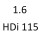 1.6 HDI 115 9HD DV6C 114 к.с. 2012-