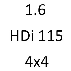 1.6 HDi 115 4x4 9HR DV6C 114 к.с. 2012-