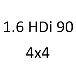 1.6 HDi 90 4x4 9HF DV6DTED 90 к.с. 2012-2014