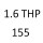 1.6 THP 155 5FV EP6CDT 5FR EP6DT 156 к.с. 2010-2015