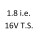 1.8 i e 16V T S AR 38401 AR 67106 140 к.с. 1996-2001