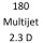 180 Multijet 2.3 D F1AGL4111 177 к.с. 2019-