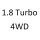 1.8 Turbo 4WD AX7 EA82T 131 к.с. 1987-1990