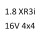 1.8 XR3i 16V 4x4 RDA 105 к.с. 1993-1995